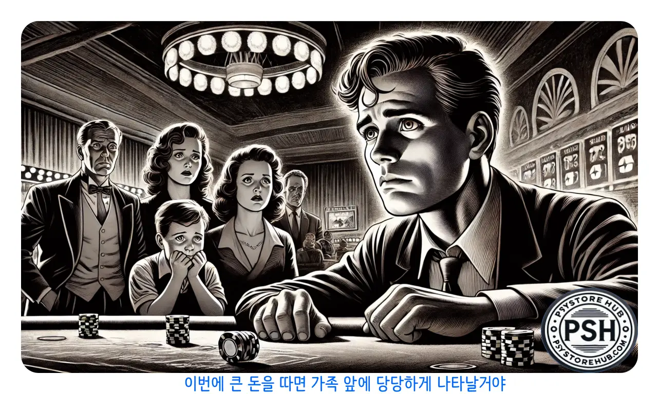 도박 중독 심리 - 가족